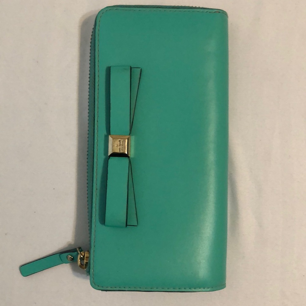 Kate spade teal wallet